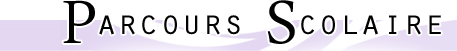 Parcours Scolaire
